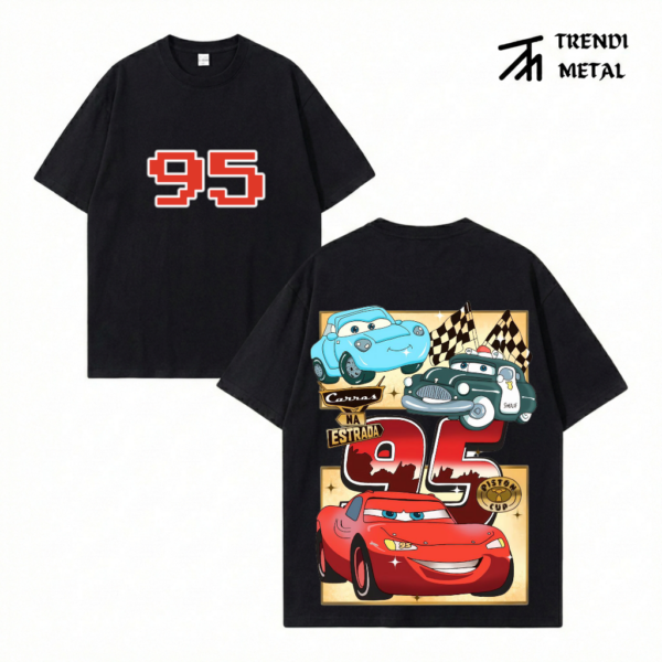 95 Racing Cartoon Graphic Tee